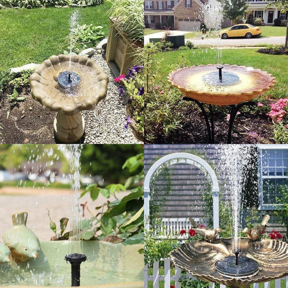 Solar Powered Radiance Fountain