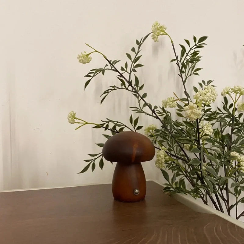 Lumishroom™ Wooden Table Lamp