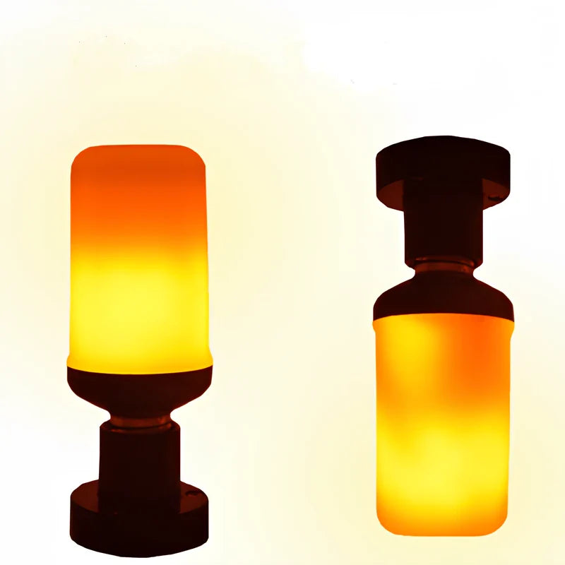 Flame-Effect LED Bulb
