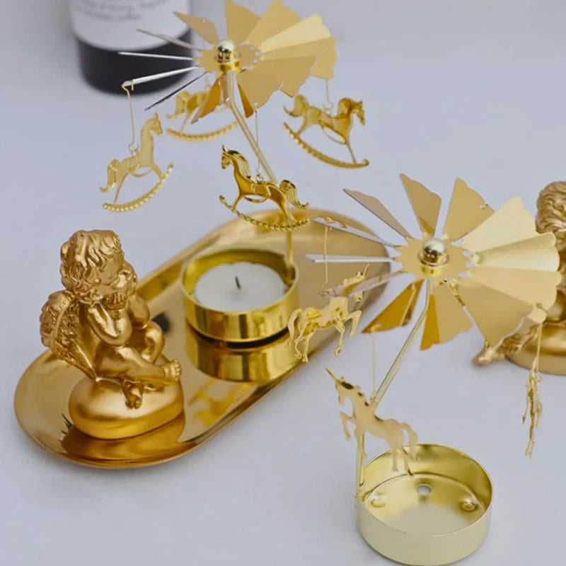 FlickerWaltz™ Candle Carousel