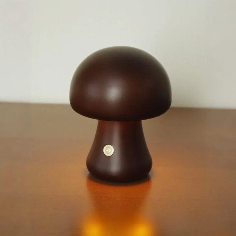 Lumishroom™ Wooden Table Lamp