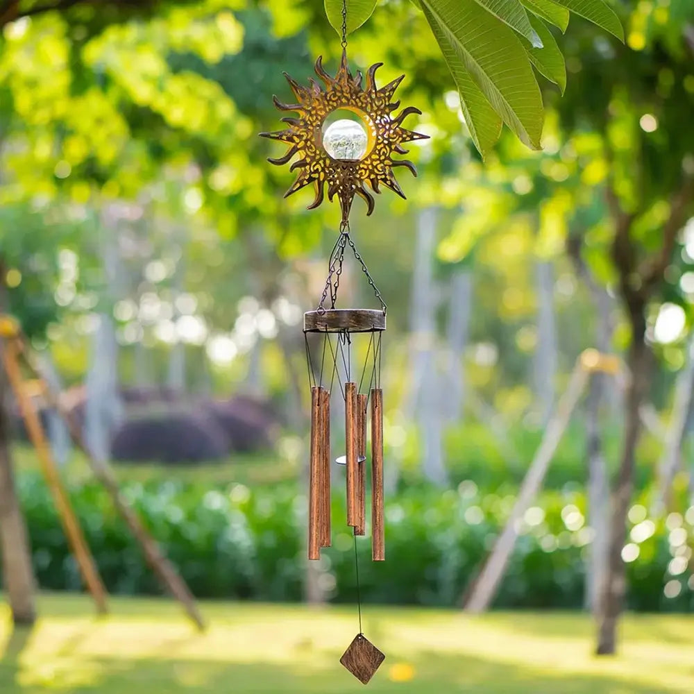 WhisperGlow™ Solar Wind Chime