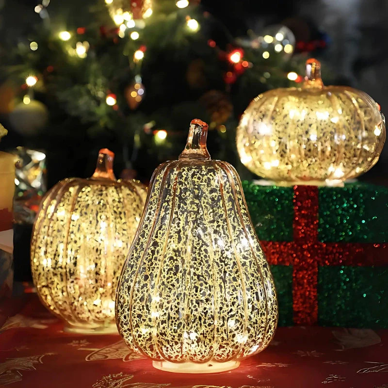 HarvestGlow™ Hand-Blown Glass Lamp