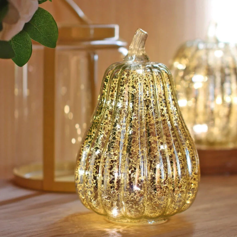HarvestGlow™ Hand-Blown Glass Lamp