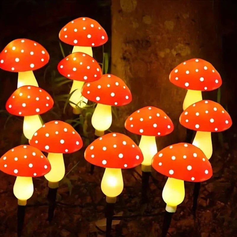 MoonlitMushrooms™ Solar Garden Lights