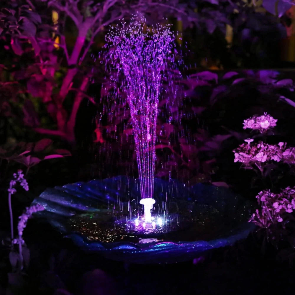 Solar Powered Radiance Fountain