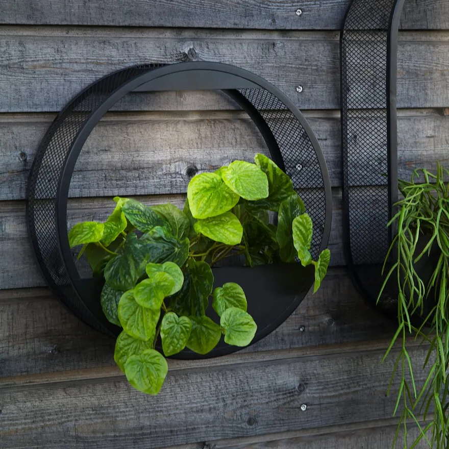 Solar Powered Wall Pot Light