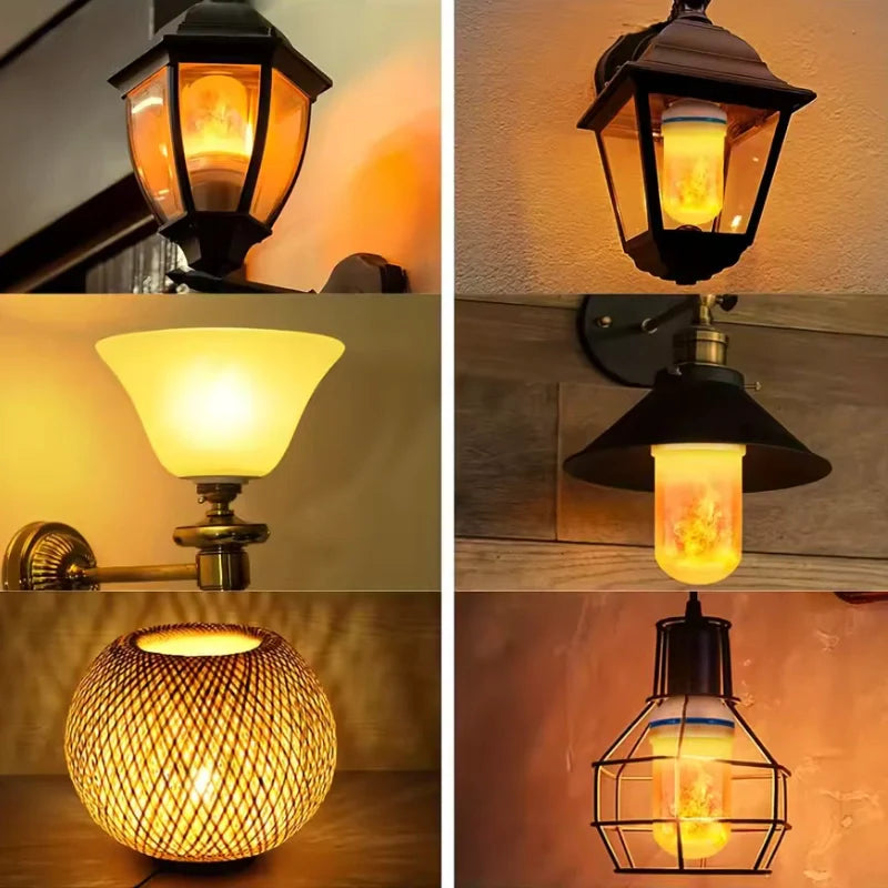 Flame-Effect LED Bulb