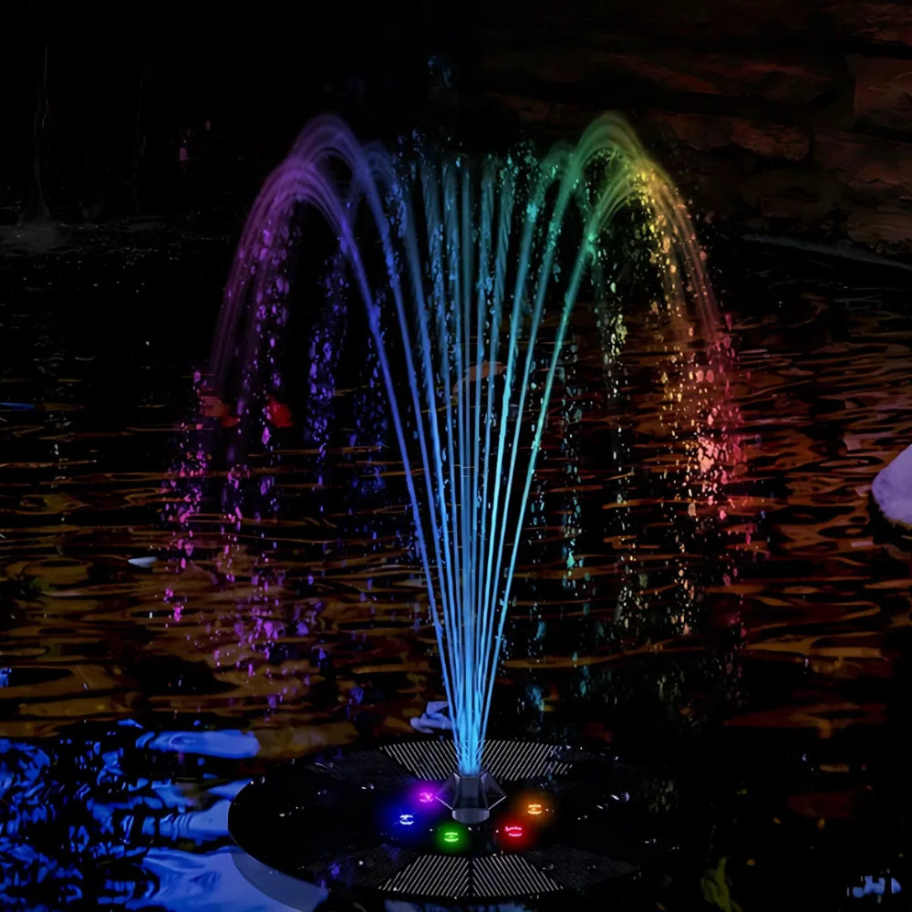 Solar Powered Radiance Fountain