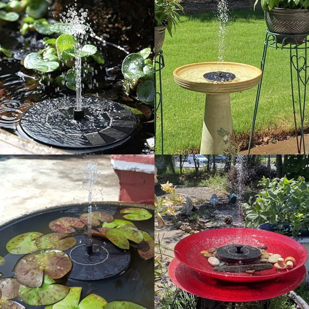 Solar Powered Radiance Fountain