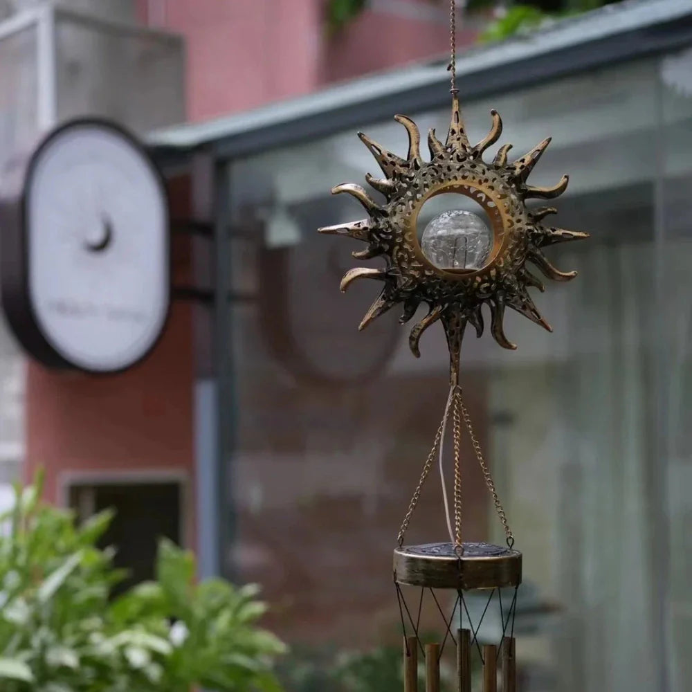 WhisperGlow™ Solar Wind Chime