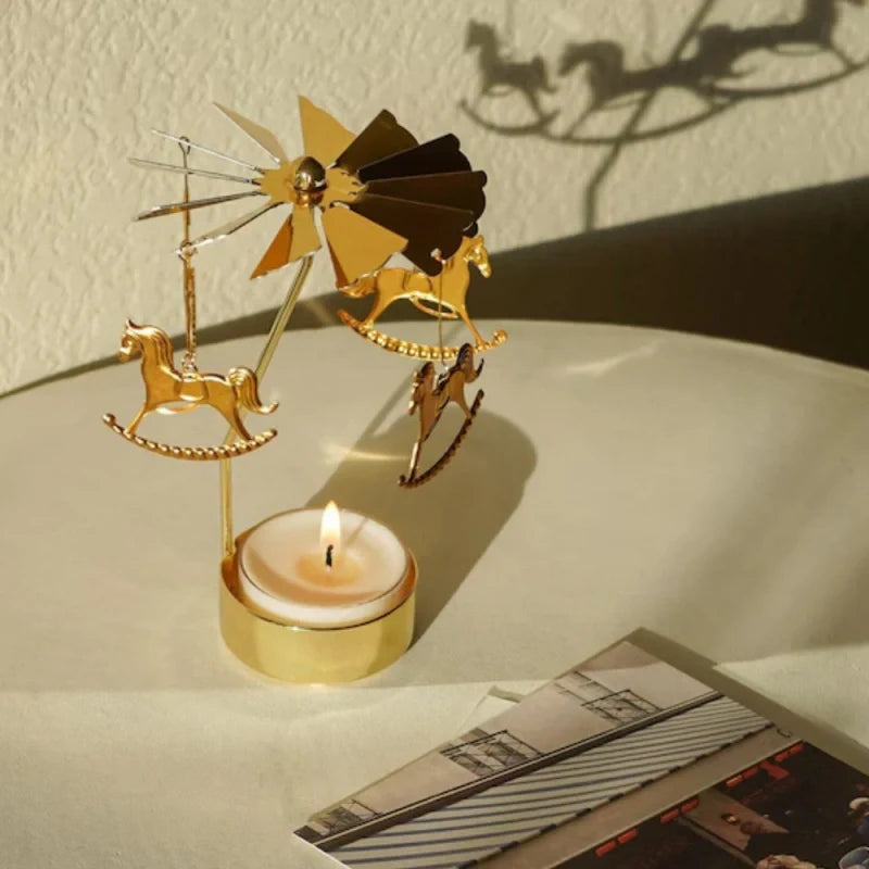 FlickerWaltz™ Candle Carousel