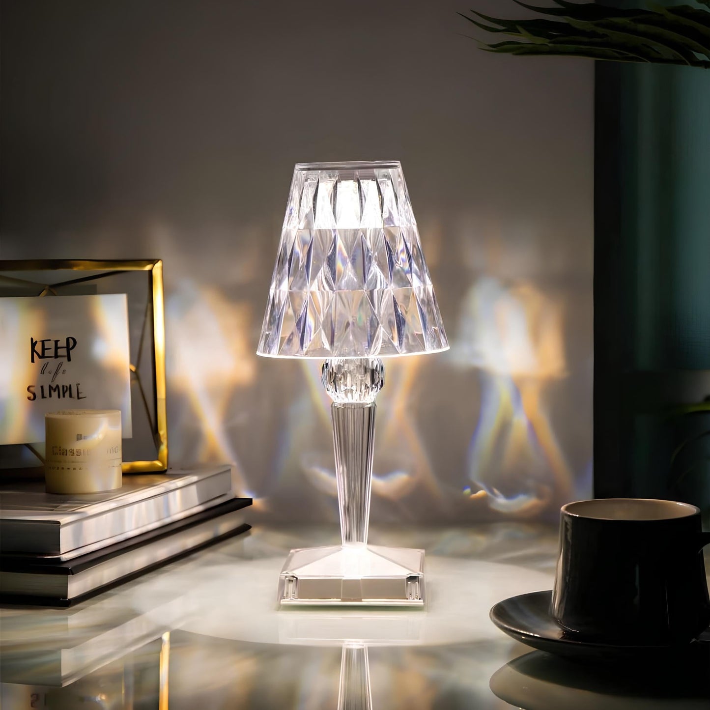 Sparkling Crystal Lamp