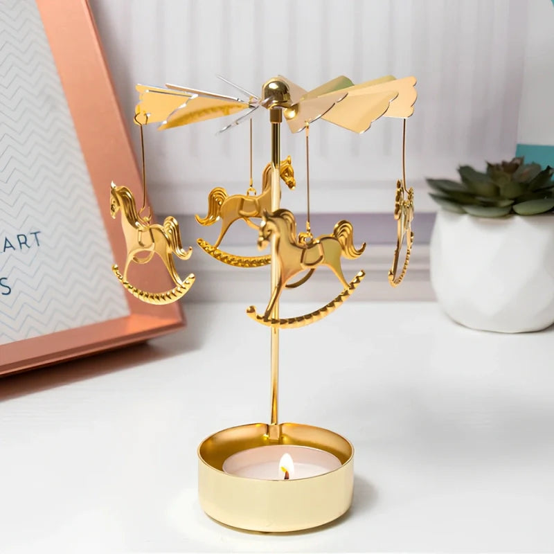 FlickerWaltz™ Candle Carousel