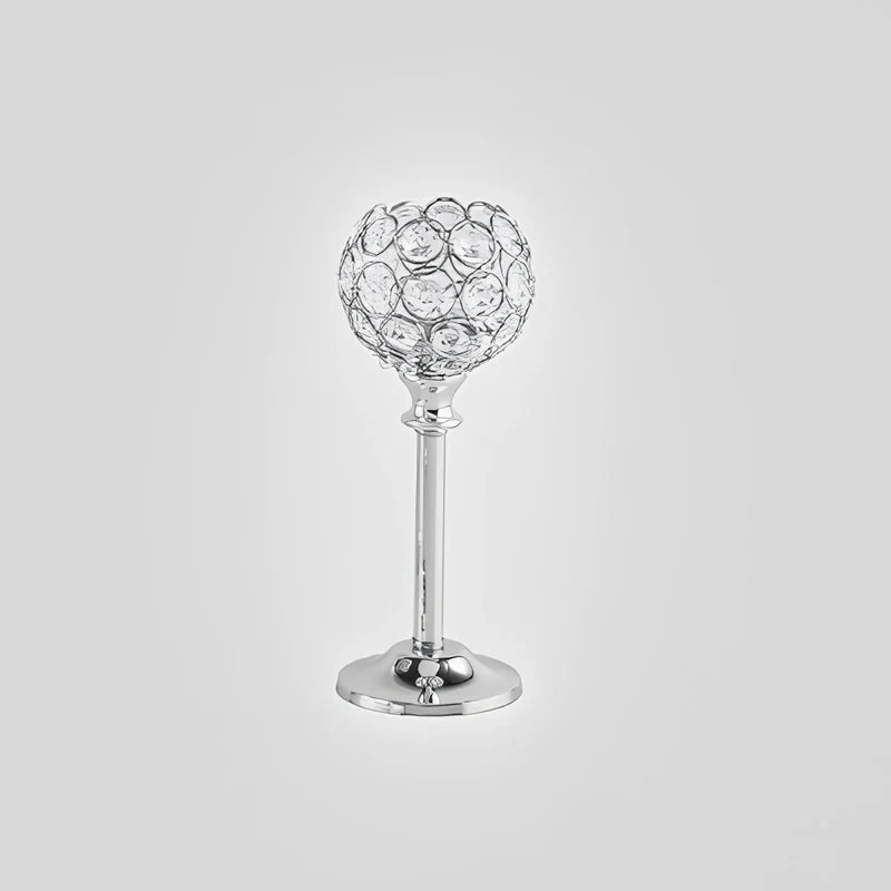 CrystalGlow™ Candle Holder