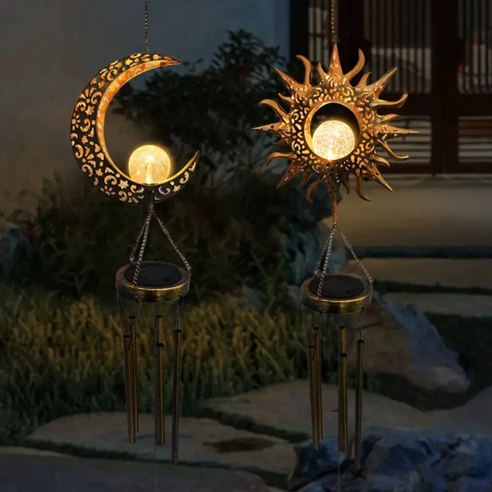 WhisperGlow™ Solar Wind Chime