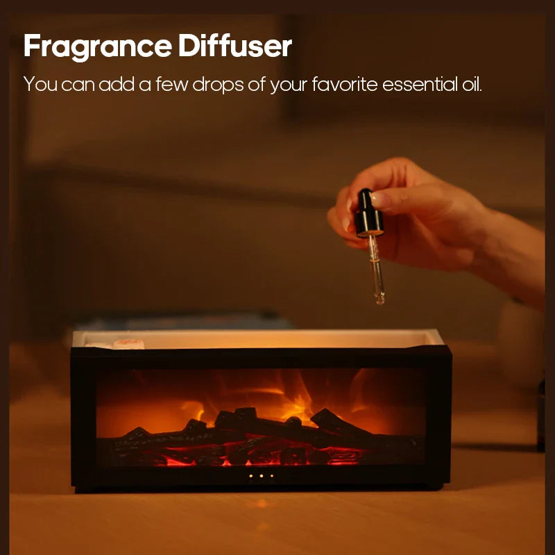 Elegant Fireplace Oil Diffuser