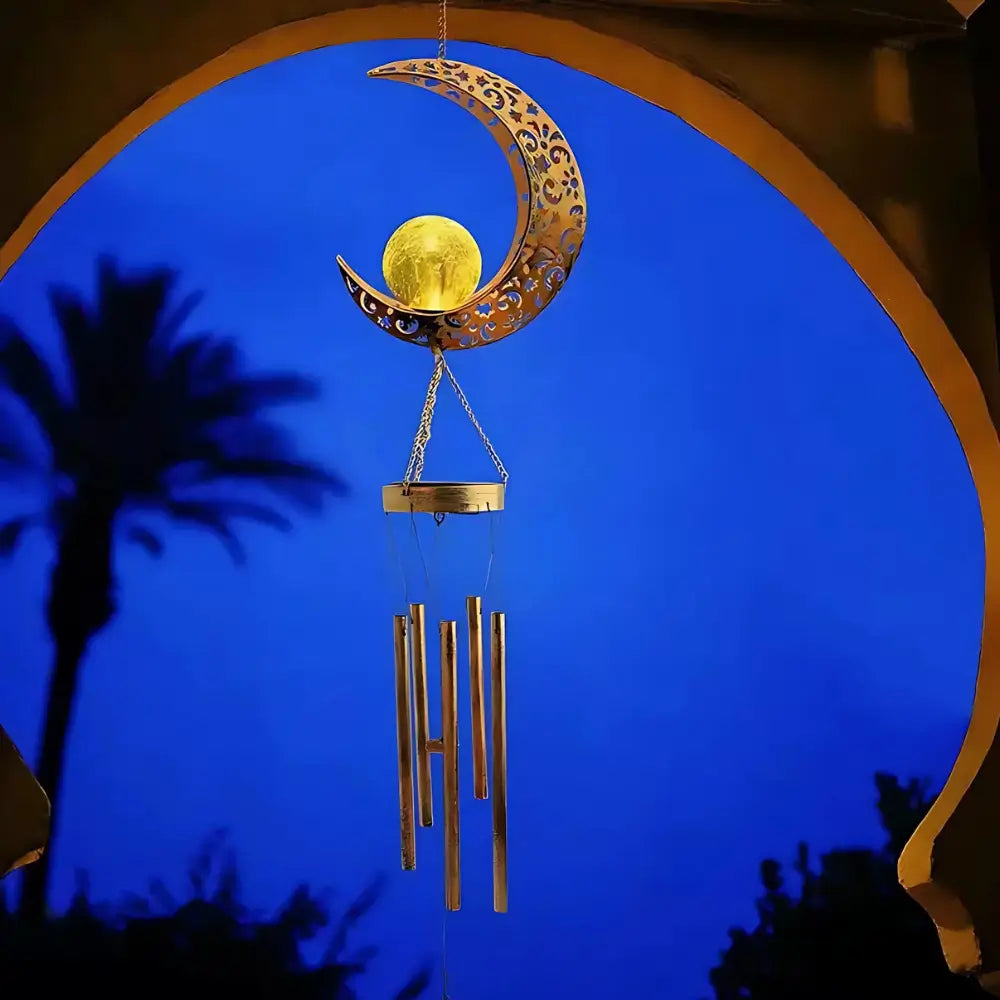 WhisperGlow™ Solar Wind Chime