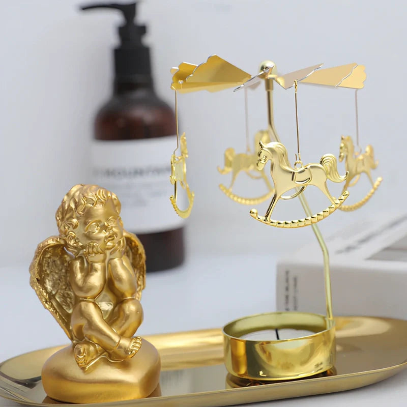 FlickerWaltz™ Candle Carousel