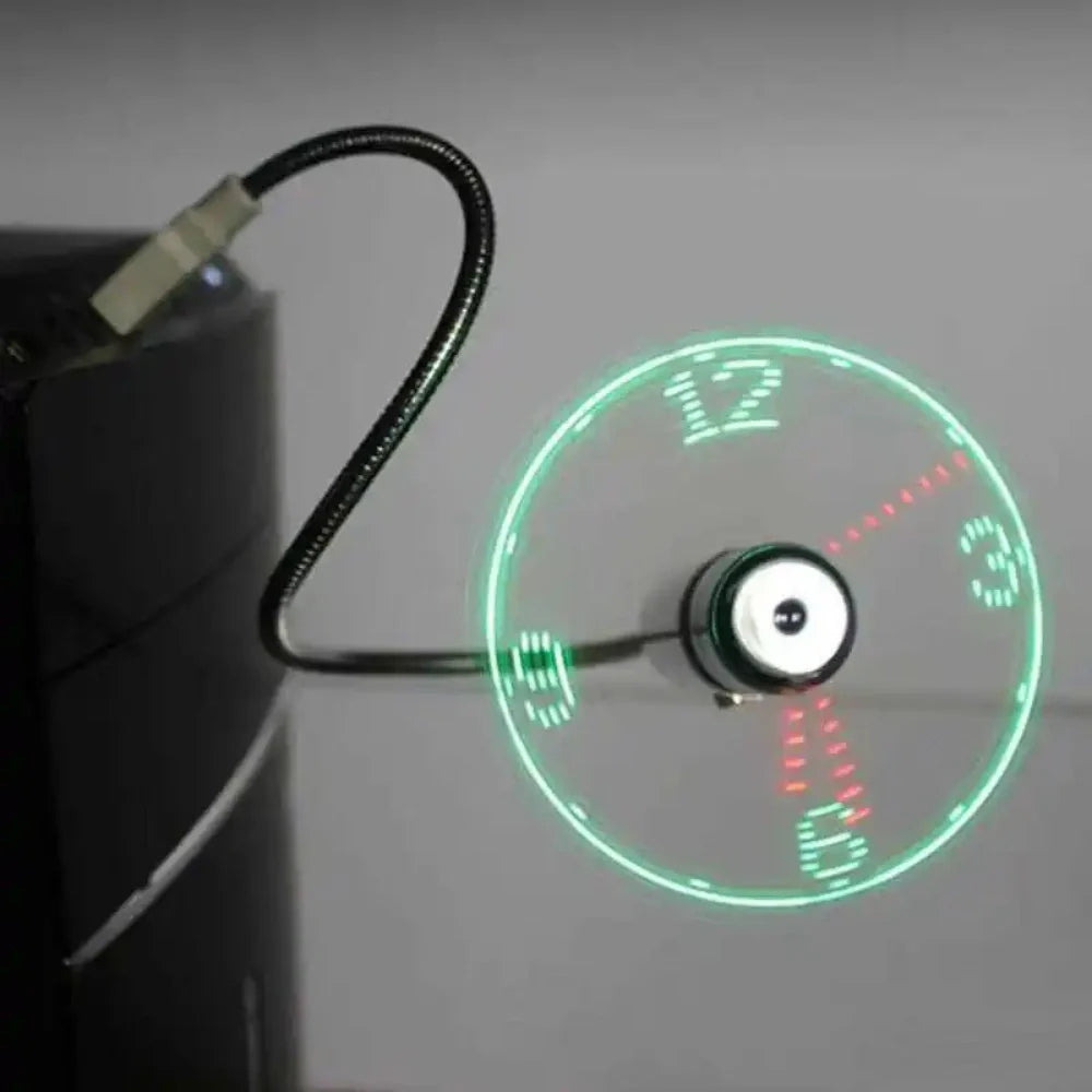 TimeGlow™ Clock Fan