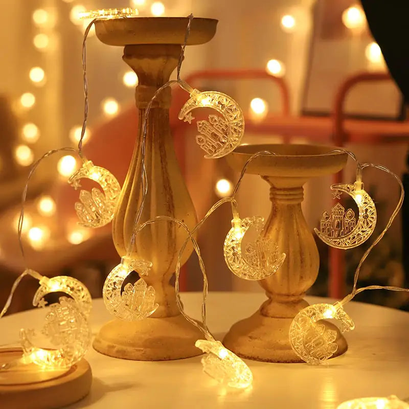 Moon Castle Fairy Lights